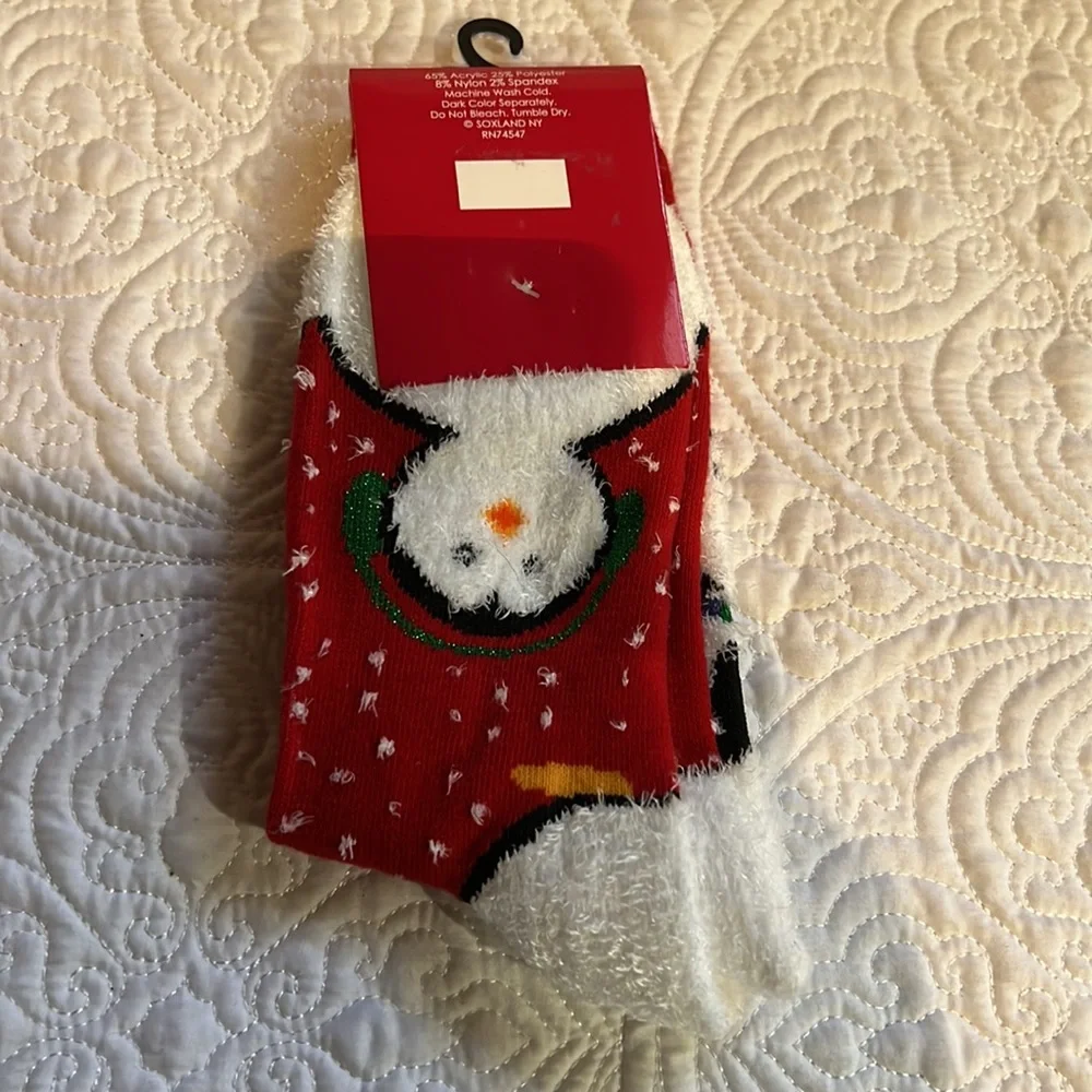 2‎ pair holiday socks, new
